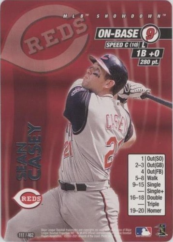 2001 MLB Showdown - Sean Casey #111