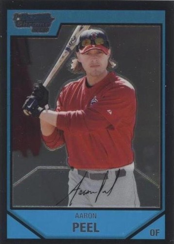 2007 Bowman Chrome - Aaron Peel #BC103