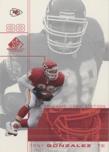 2001 SP Game Used Edition Tony Gonzalez #44