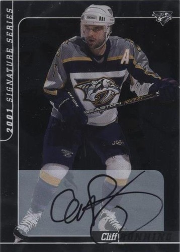 2000-01 In the Game Be A Player Signature Series - Cliff Ronning #167