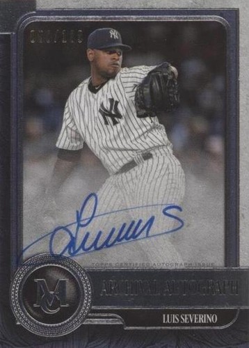 2019 Topps Museum Collection - Luis Severino #AA-LS