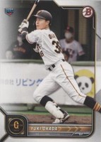 2022 Bowman NPB Nippon Professional Baseball - Yuki Yanagita
