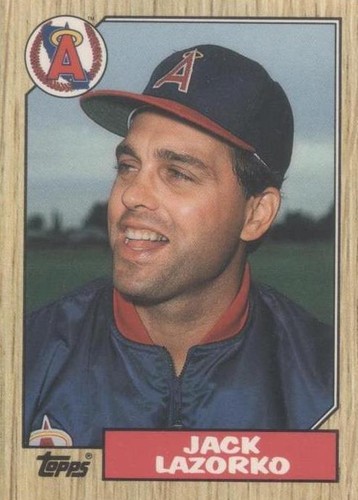 1987 Topps Traded - Jack Lazorko #62T