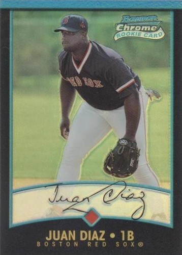 2001 Bowman Chrome - Juan Diaz #324