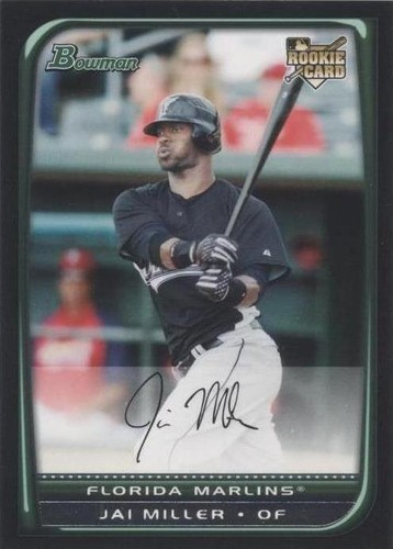 2008 Bowman Draft Picks & Prospects - Jai Miller #BDP50