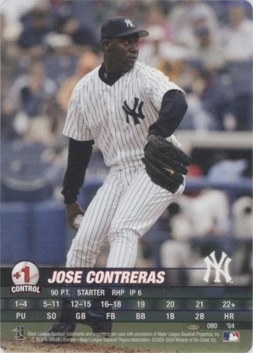 2004 MLB Showdown Pennant Run - Jose Contreras #080