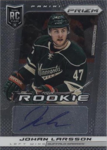 2013-14 Panini Prizm - Johan Larsson #A-JI