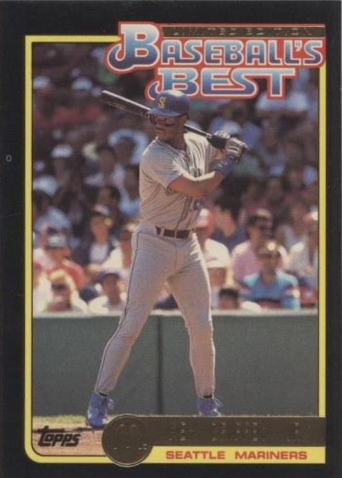 Topps McDonald's 1992 edición limitada Baseball's Best - Ken Griffey Jr #8