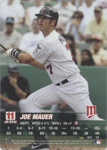2004 MLB Showdown Pennant Run - Joe Mauer #033