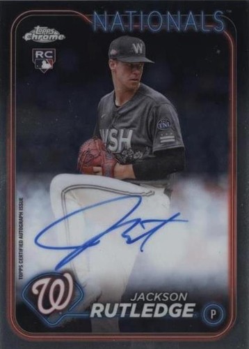 2024 Topps Chrome - Jackson Rutledge #RA-JRU