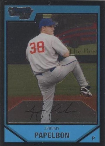 2007 Bowman Chrome - Jeremy Papelbon #BC6