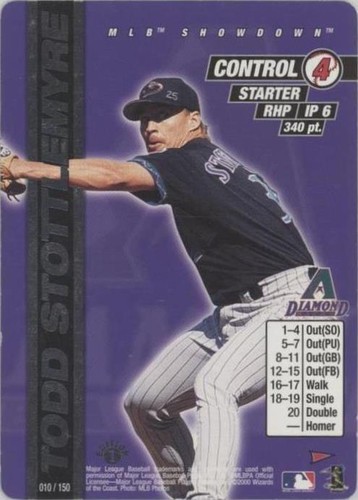 2000 MLB Showdown Pennant Run - Todd Stottlemyre #010
