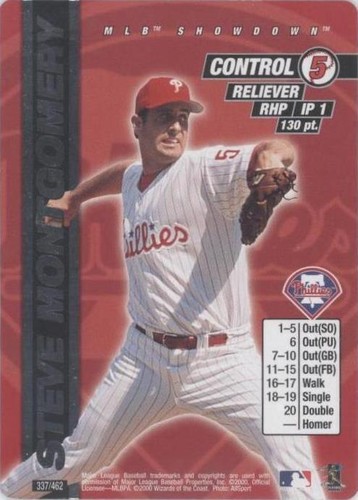 2000 MLB Showdown - Steve Montgomery #337