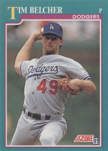 1991 Score - Tim Belcher #187
