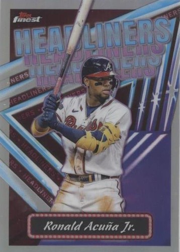 2023 Topps Finest - Ronald Acuña Jr. #FH-4