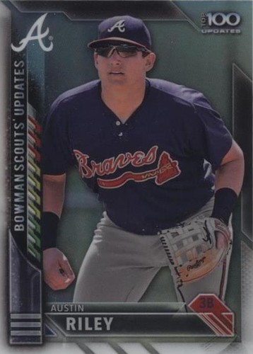 2016 Bowman Chrome - Austin Riley #BSU-AR