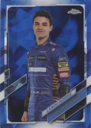2021 Topps Chrome Sapphire Edition Formula 1 - Lando Norris #6