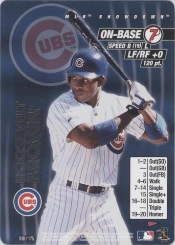 2001 MLB Showdown Pennant Run - Roosevelt Brown #038