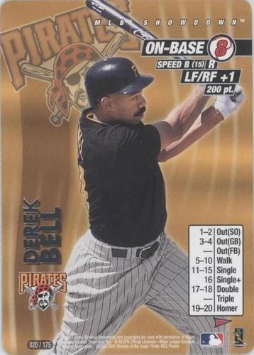 2001 MLB Showdown Pennant Run - Derek Bell #020