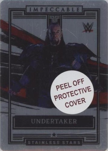 2022 Panini Impeccable WWE - Undertaker #1