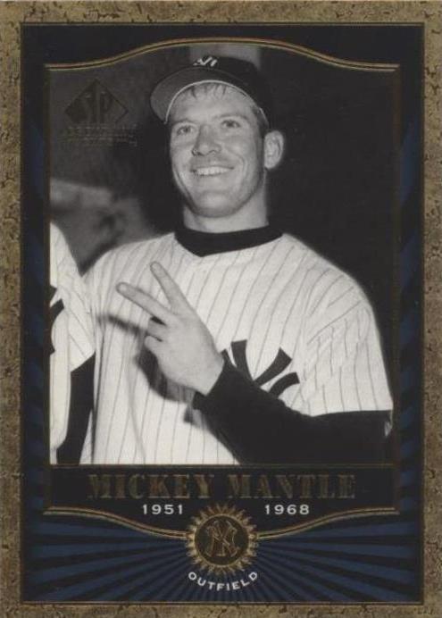 SP Legendary Cuts 2001 - Mickey Mantle #84