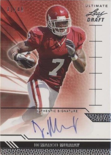 2011 Leaf Ultimate Draft DeMarco Murray #U-DM1