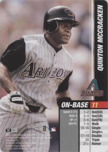 2003 MLB Showdown - Quinton McCracken #021