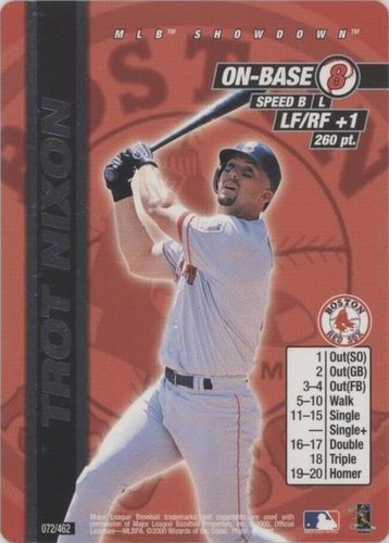 2000 MLB Showdown Baseball Trading Cards