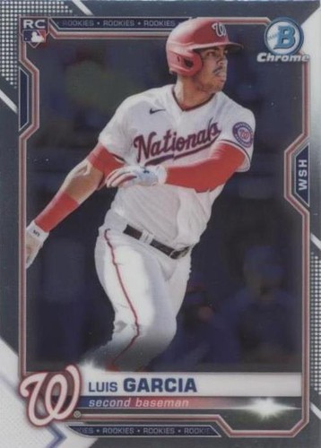 LUIS GARCIA AUTO 1st 2023 Bowman Chrome Autograph BLUE JAYS