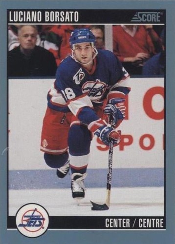 1992-93 Score Canadian - Luciano Borsato #256