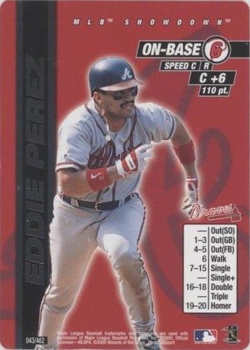 2000 MLB Showdown - Eddie Perez #043