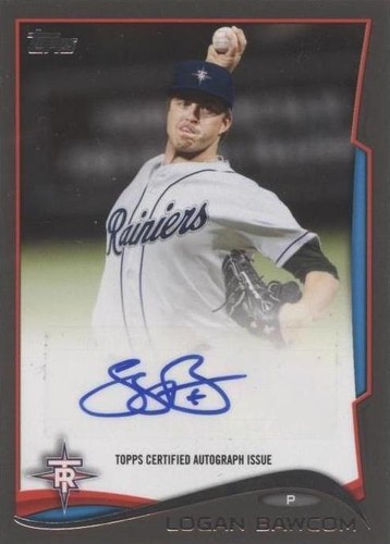 2014 Topps Pro Debut - Logan Bawcom #PDA-LB
