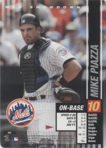 2002 MLB Showdown Pennant Run - Mike Piazza #004