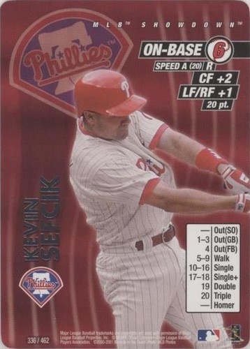 2001 MLB Showdown - Kevin Sefcik #336