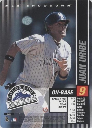 2002 MLB Showdown Trading Deadline - Juan Uribe #049