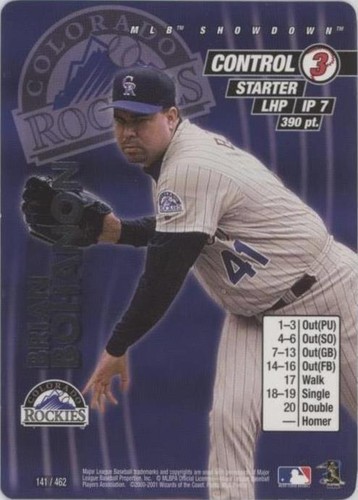 2001 MLB Showdown - Brian Bohanon #141
