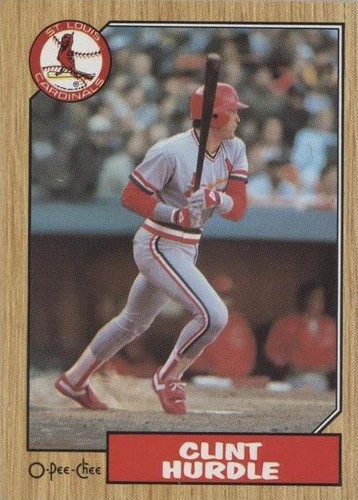 1987 O-Pee-Chee - Clint Hurdle #317