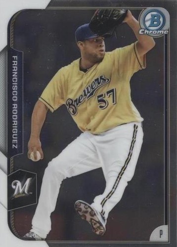2015 Bowman Chrome - Francisco Rodriguez #126
