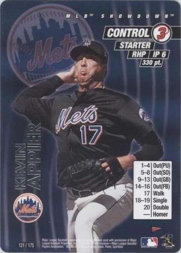 2001 MLB Showdown Pennant Run - Kevin Appier #121