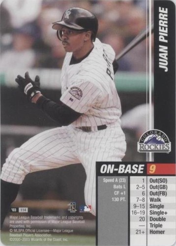 2003 MLB Showdown - Juan Pierre #114