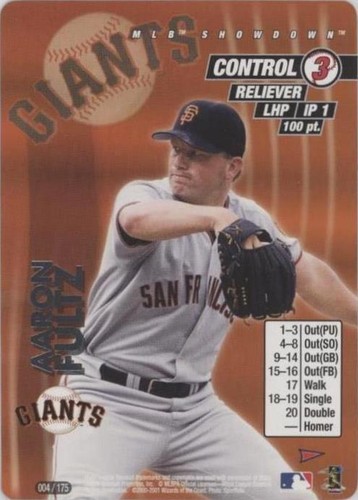 2001 MLB Showdown Pennant Run - Aaron Fultz #004