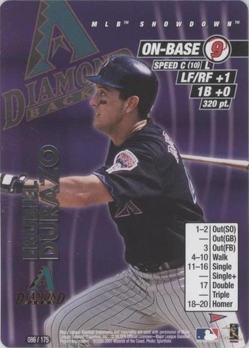 2001 MLB Showdown Pennant Run - Erubiel Durazo #086