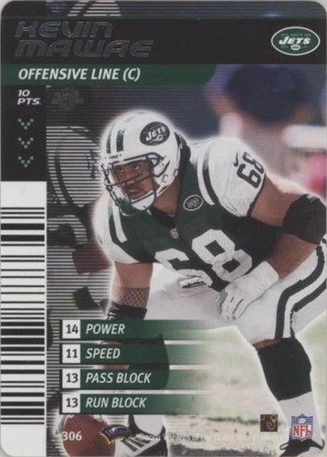 2001-02 NFL Showdown 1st Edition Kevin Mawae #306