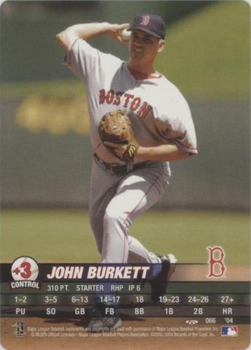 2004 MLB Showdown Trading Deadline - John Burkett #066