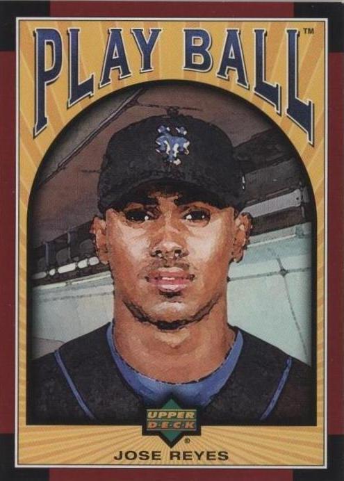 Pelota de juego Upper Deck 2004 - José Reyes #42