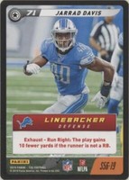 2019 Panini NFL Five TCG Jarrad Davis #S56-19
