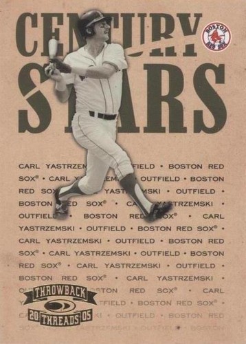 2005 Donruss Throwback Threads - Carl Yastrzemski #CS-8