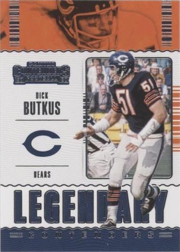 2020 Panini Contenders Dick Butkus #LC-DBU