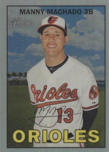 2016 Topps Heritage - Manny Machado #THC-157