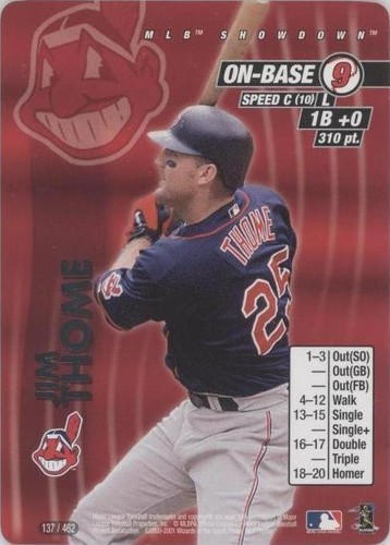 2001 MLB Showdown - Jim Thome #137